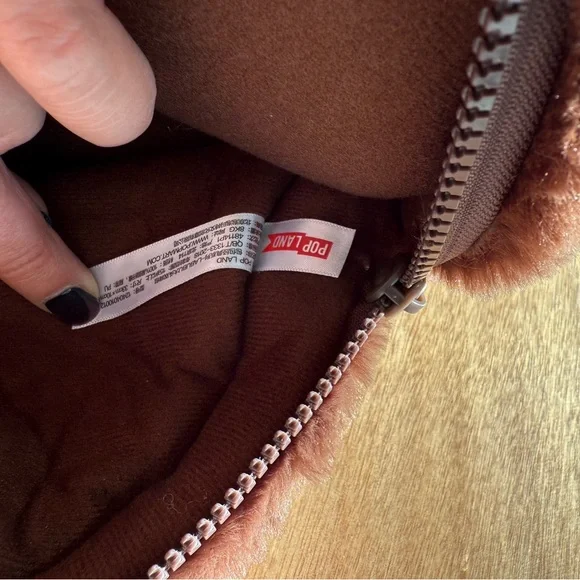 Pop Mart Labubu Brown Plush Backpack - Picture 5 of 8